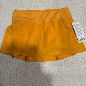 Lululemon pace rival mini skort NWT